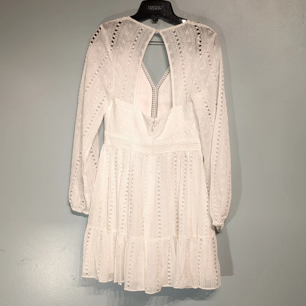 Ever New Melbourne Riley Lace Splice dress size 4 - Picture 2 of 4